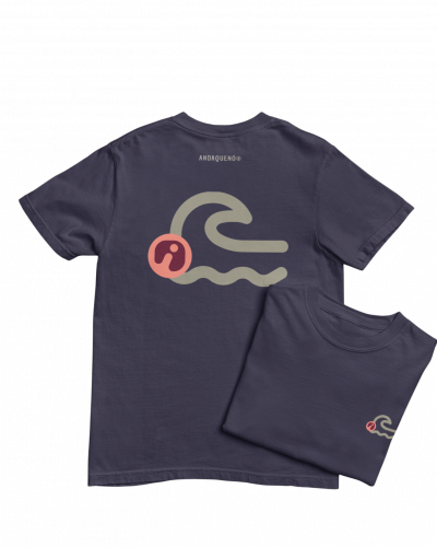 camiseta unisex sostenible con capucha ANDAQUENÓ®