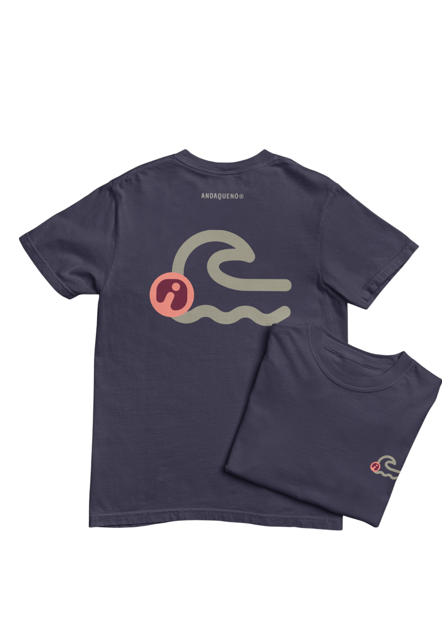 camiseta unisex sostenible con capucha ANDAQUENÓ®