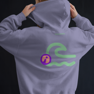 Sudadera unisex sostenible con capucha ANDAQUENÓ® | Brave Colors