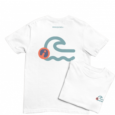 camiseta unisex sostenible con capucha ANDAQUENÓ®