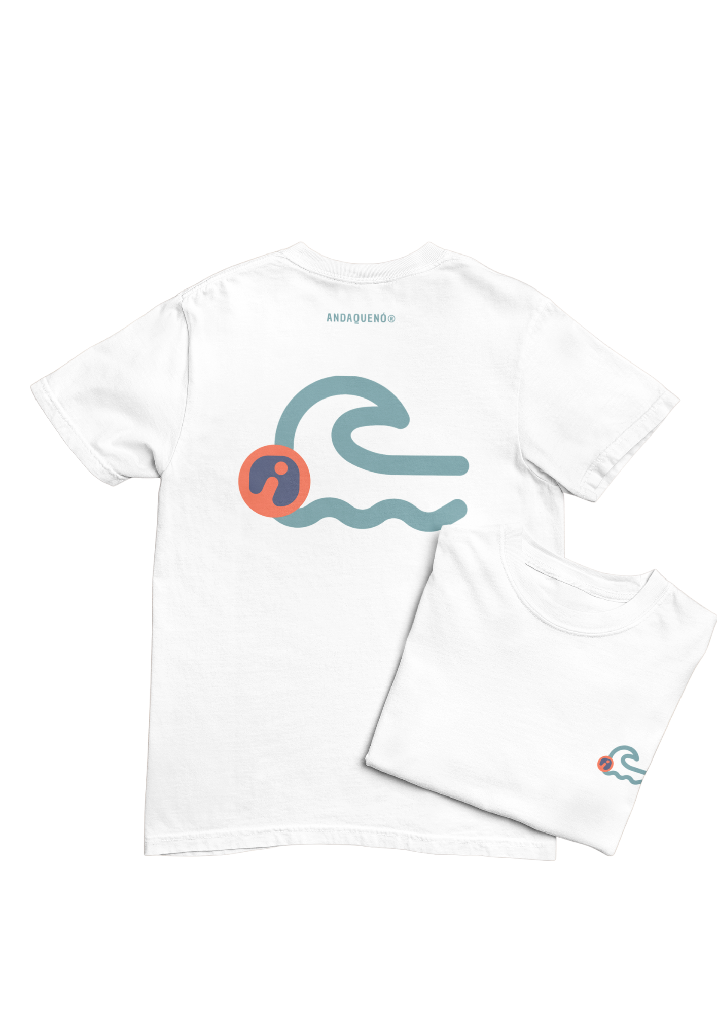 camiseta unisex sostenible con capucha ANDAQUENÓ®