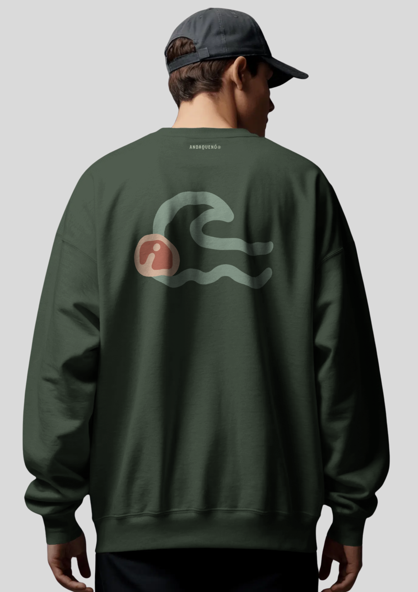 Sudadera unisex sostenible ANDAQUENÓ®