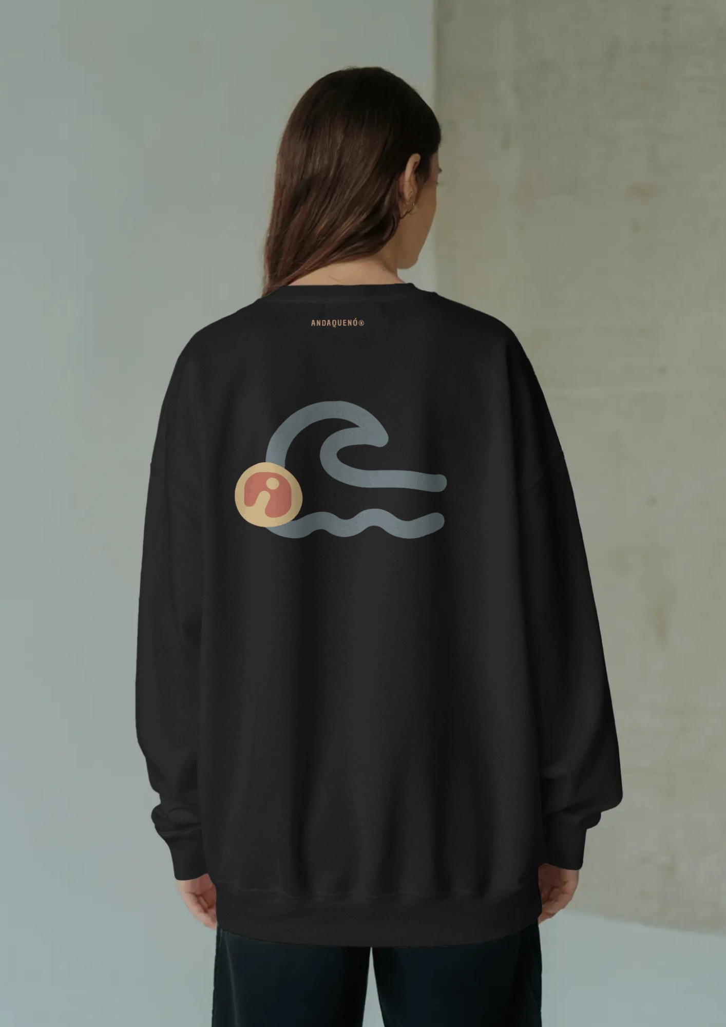 Sudadera unisex sostenible ANDAQUENÓ®