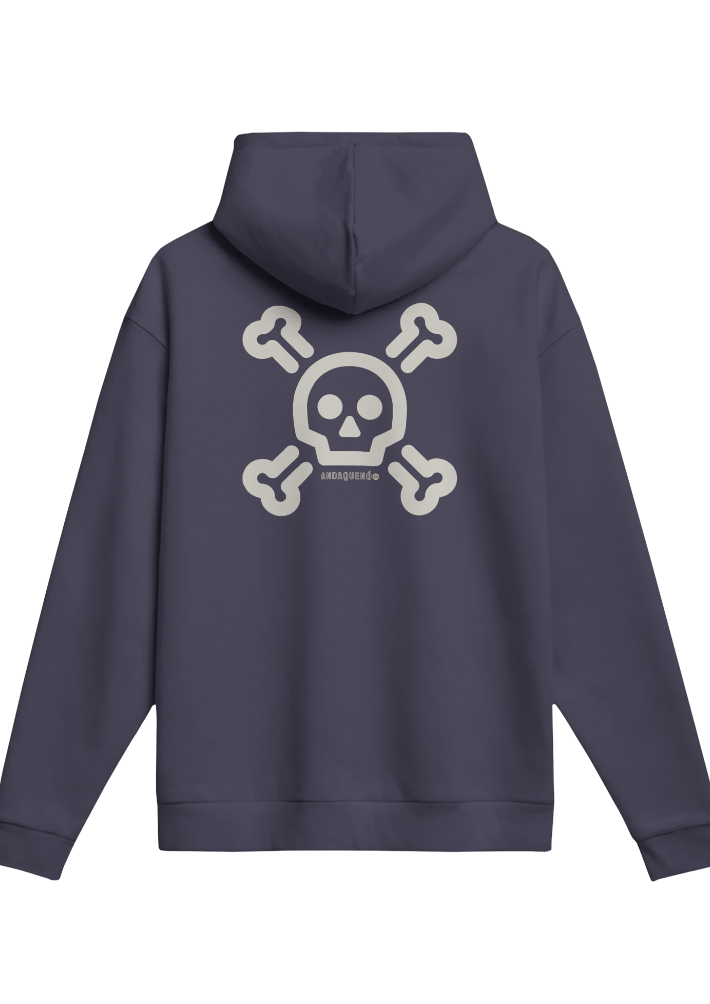 Sudadera unisex sostenible con capucha y cremallera ANDAQUENÓ® - Imagen 2