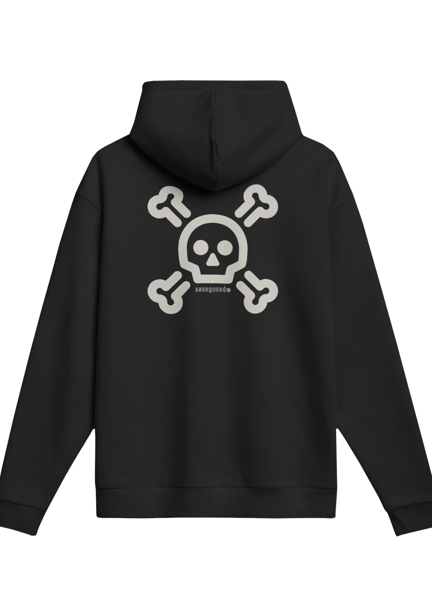 Sudadera unisex sostenible con capucha y cremallera ANDAQUENÓ® - Imagen 3