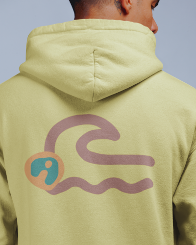 Sudadera Sostenible unisex hecha en España 100% algodón orgánico