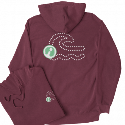 Sudadera unisex sostenible con capucha ANDAQUENÓ®