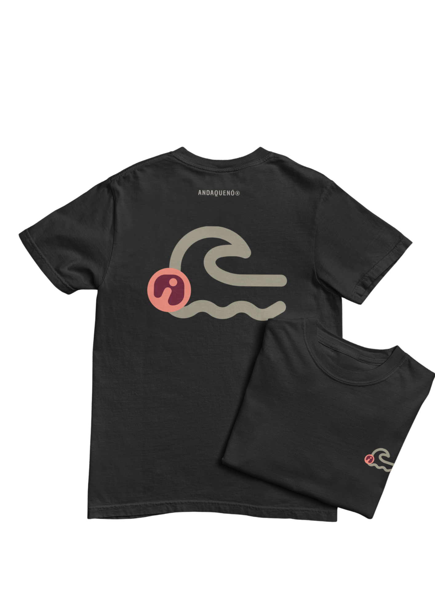 camiseta unisex sostenible con capucha ANDAQUENÓ®