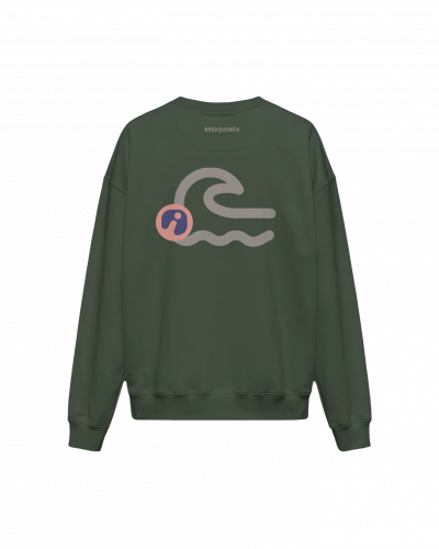 Sudadera Sostenible unisex hecha en España 100% algodón orgánico