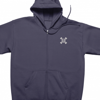 Sudadera unisex sostenible con capucha y cremallera ANDAQUENÓ®