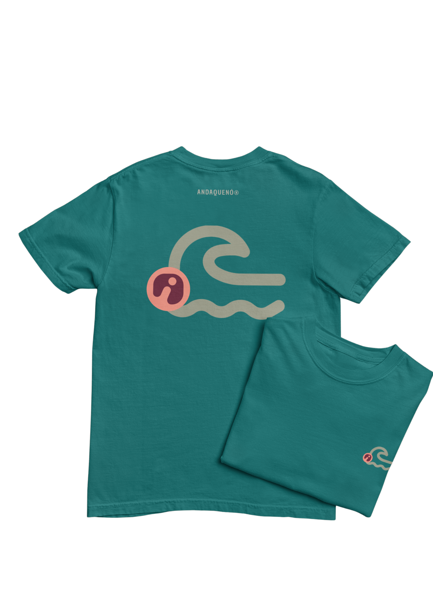 camiseta unisex sostenible con capucha ANDAQUENÓ®