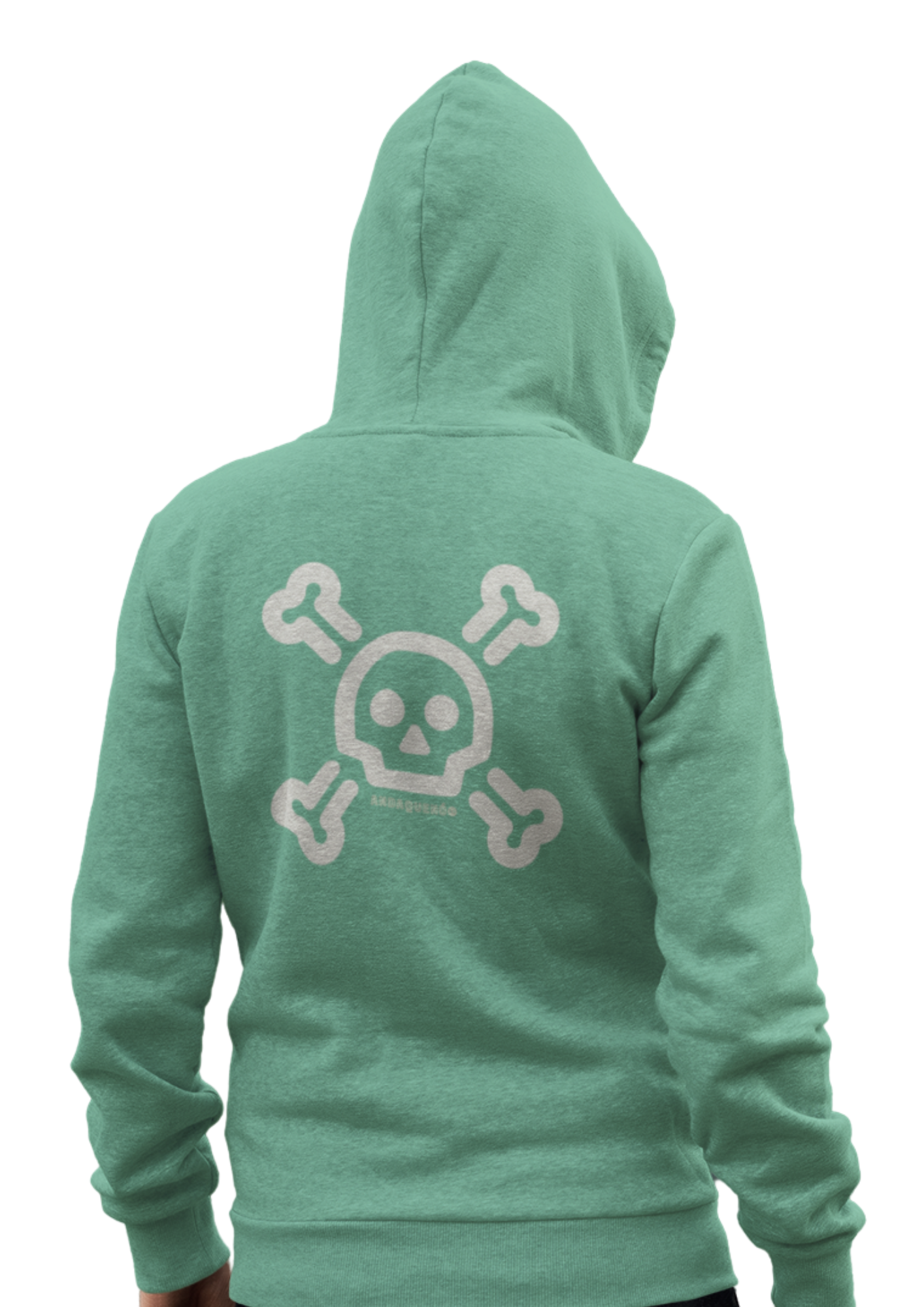 Sudadera unisex sostenible con capucha y cremallera ANDAQUENÓ® - Imagen 8