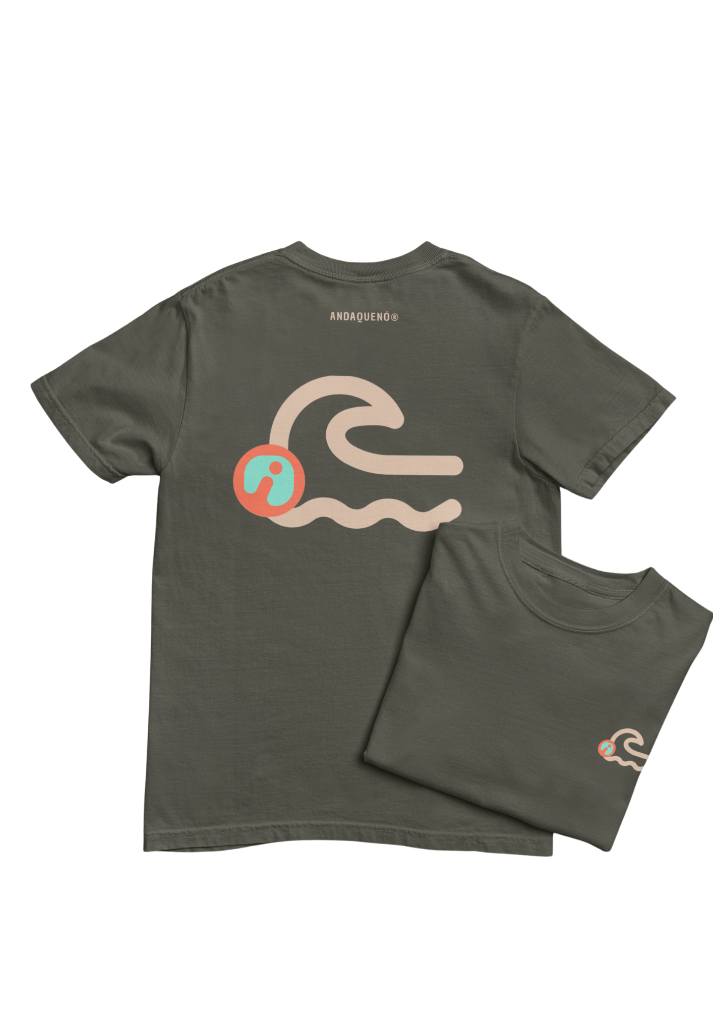 Camiseta unisex sostenible ANDAQUENÓ® - Imagen 2