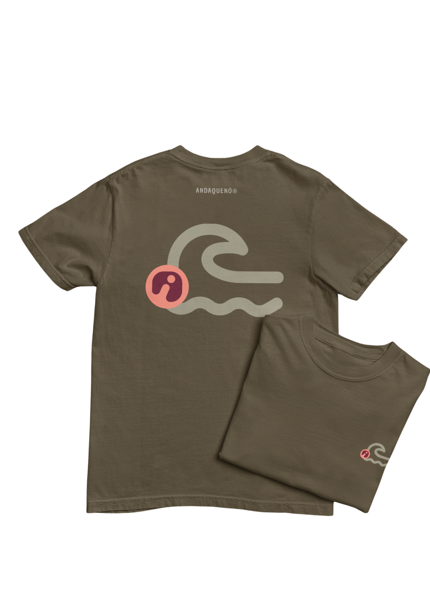 camiseta unisex sostenible con capucha ANDAQUENÓ®