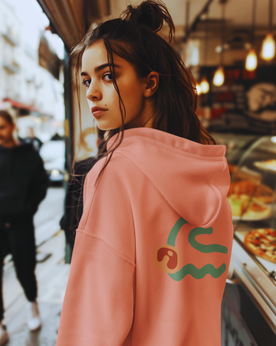 Sudadera Sostenible unisex hecha en España 100% algodón orgánico