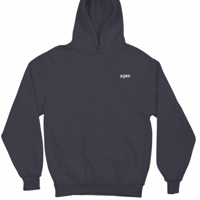 Sudadera con capucha ANDAQUENÓ® BASIC | 100% algodón orgánico · Hecha en España