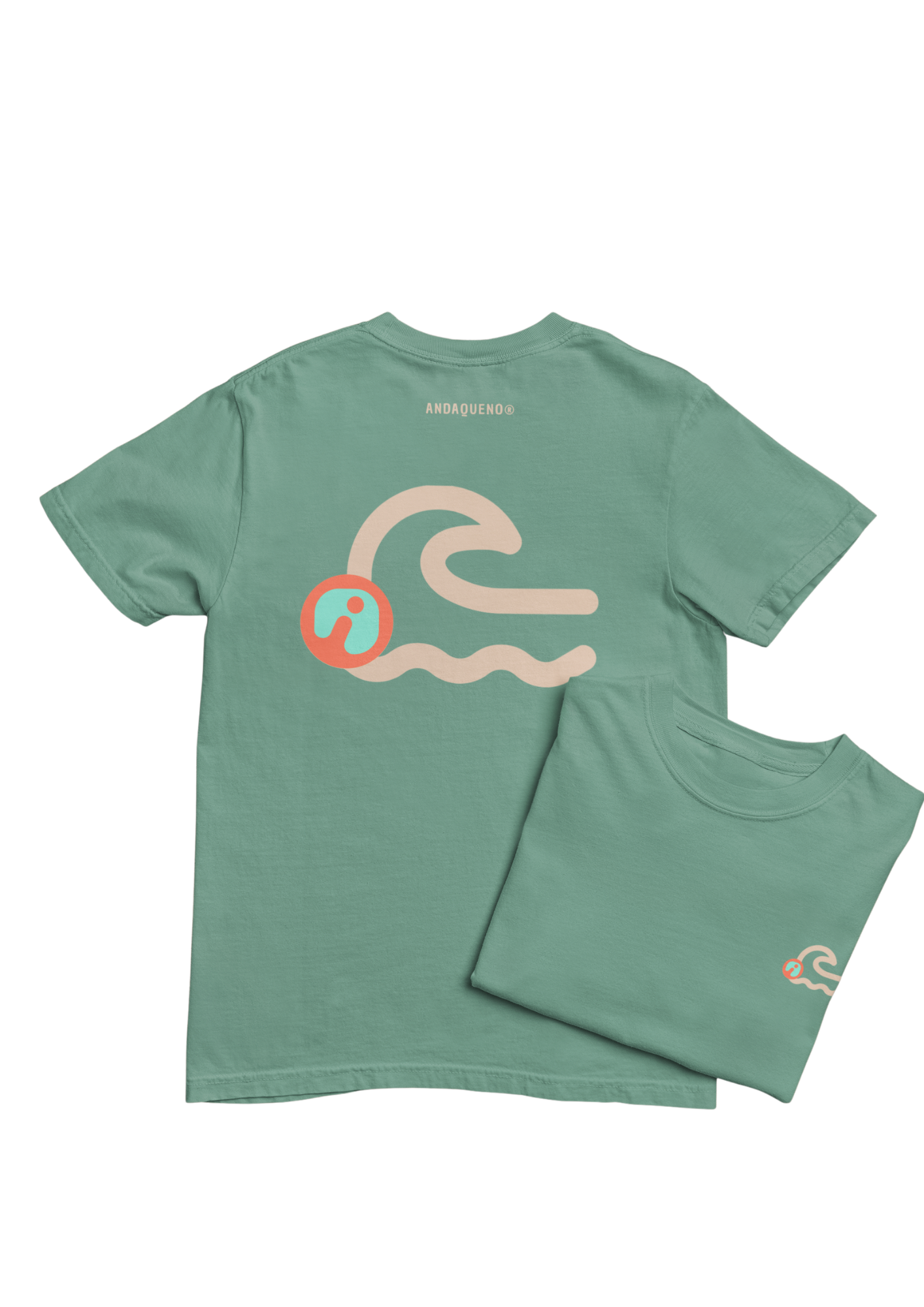 camiseta unisex sostenible con capucha ANDAQUENÓ®