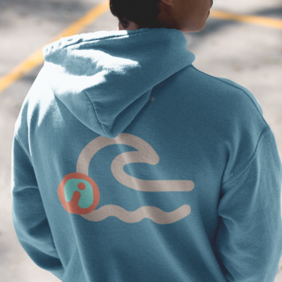 Sudadera unisex sostenible con capucha ANDAQUENÓ® | Brave Colors