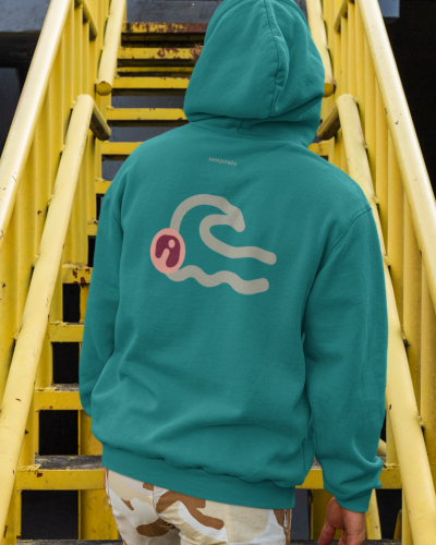 Sudadera Sostenible unisex hecha en España 100% algodón orgánico