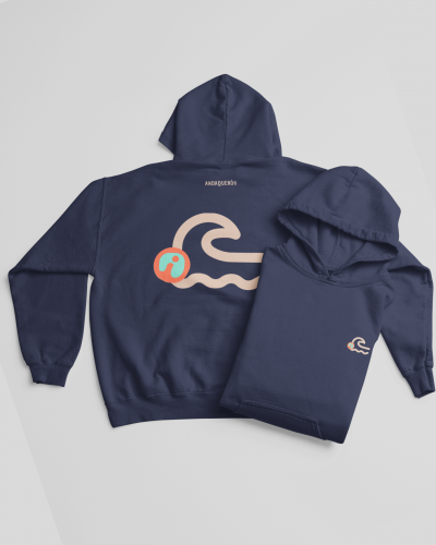 Sudadera Sostenible unisex hecha en España 100% algodón orgánico