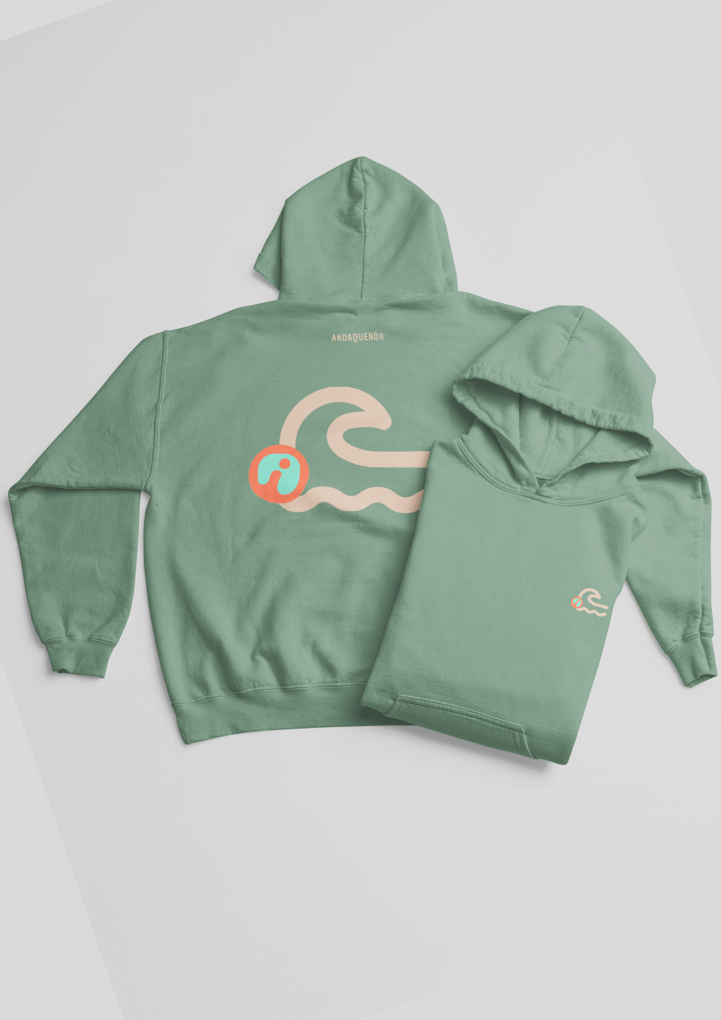 Sudadera Sostenible unisex hecha en España 100% algodón orgánico