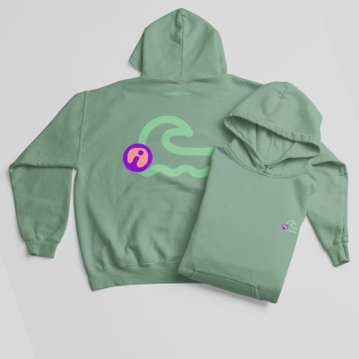 Sudadera Sostenible unisex hecha en España 100% algodón orgánico