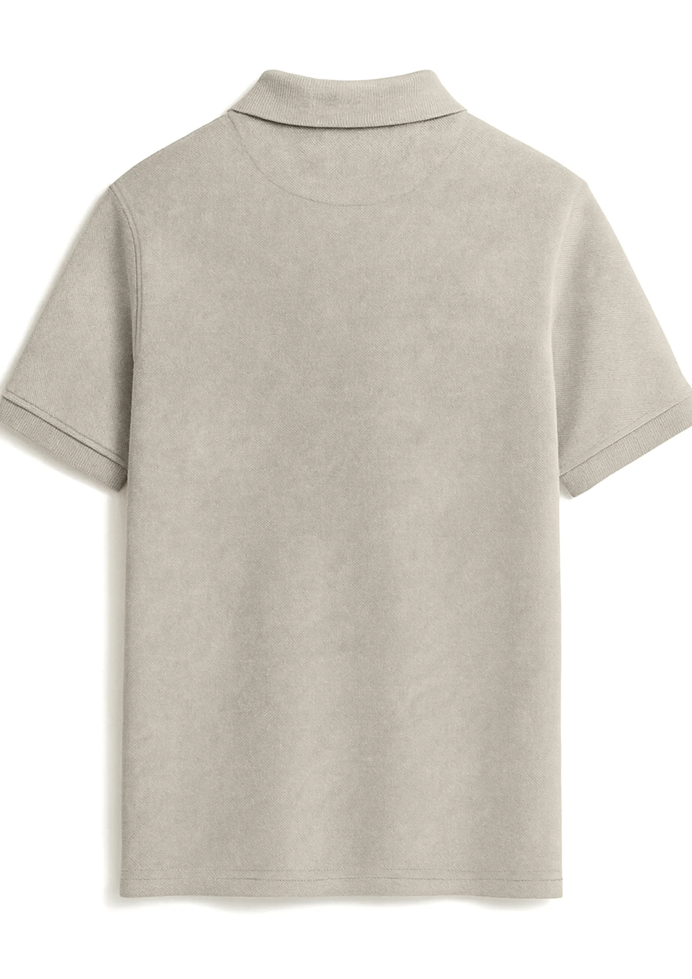 Polo sostenible de algodón orgánico efecto lavado hecho en España - Imagen 2