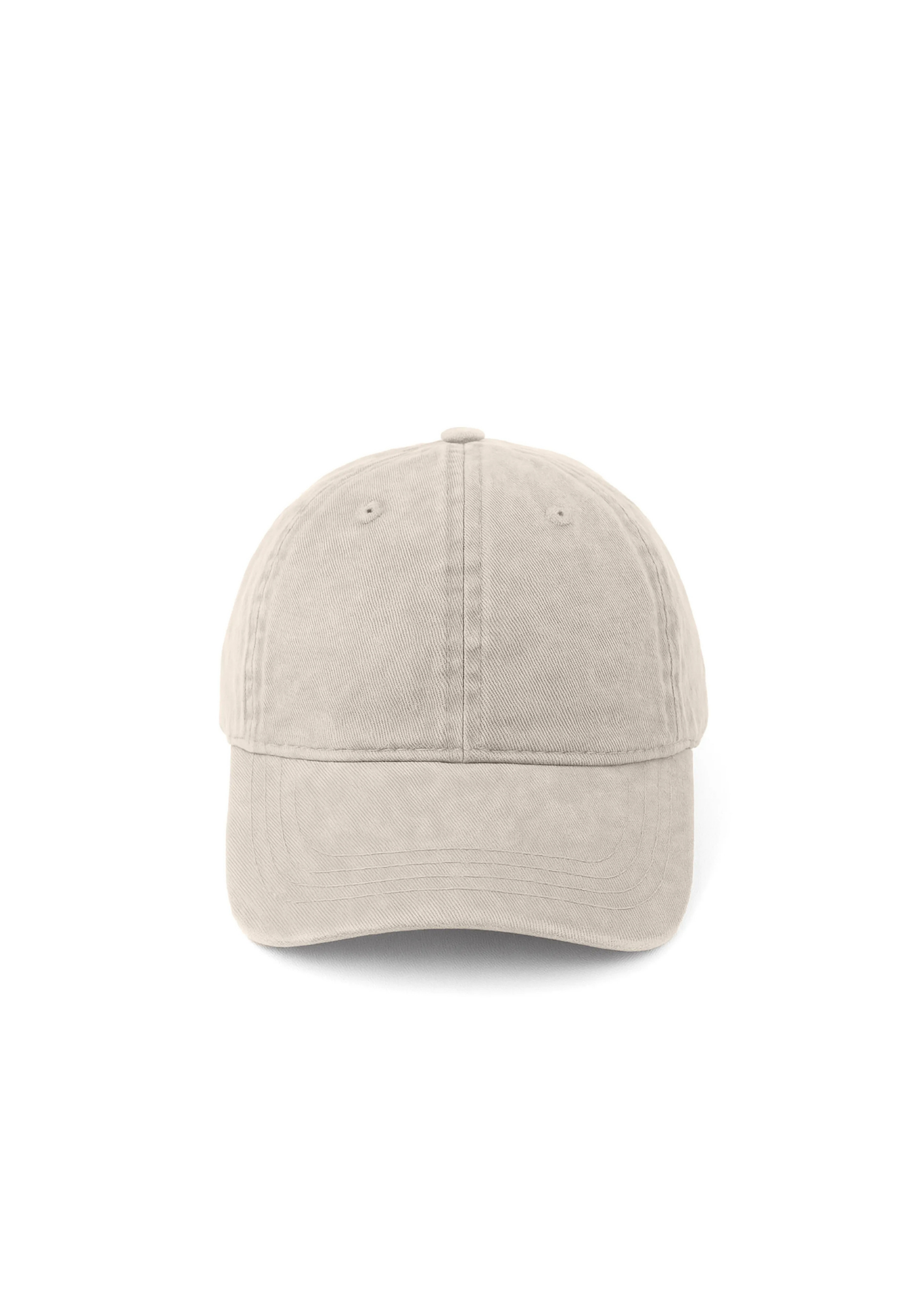 Gorra orgánica unisex de 6 paneles