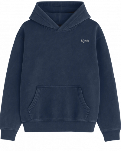 Sudadera premium oversize con capucha · Algodón orgánico · TIDE