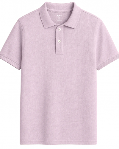 Polo sostenible de algodón orgánico efecto lavado hecho en España