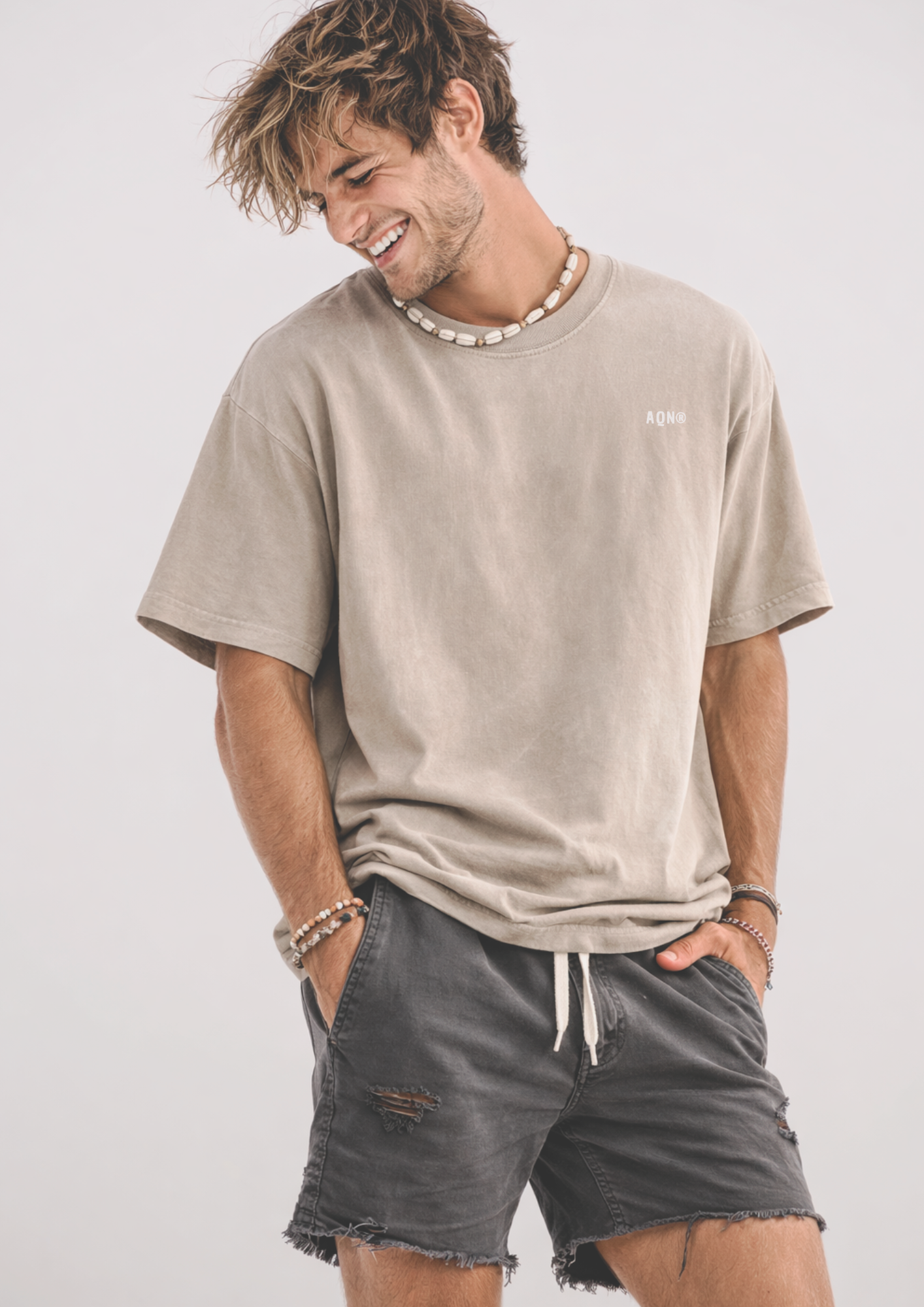 Camiseta premium oversize · Algodón orgánico · TIDE