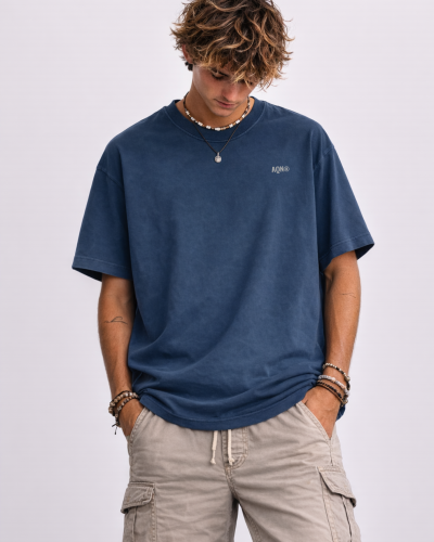 Camiseta premium oversize · Algodón orgánico · TIDE