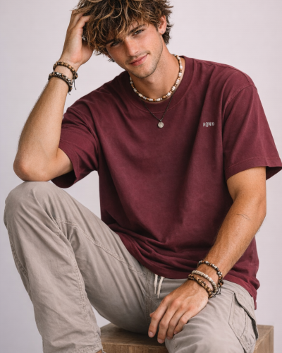 Camiseta premium oversize · Algodón orgánico · TIDE