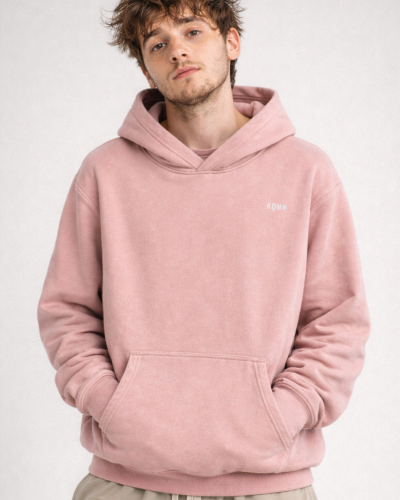 Sudadera premium oversize con capucha · Algodón orgánico · TIDE