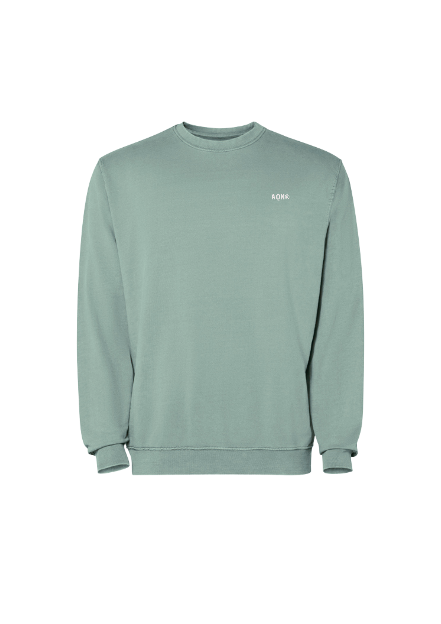 Sudadera unisex de algodón orgánico efecto lavado (sin felpa interior) - Imagen 2