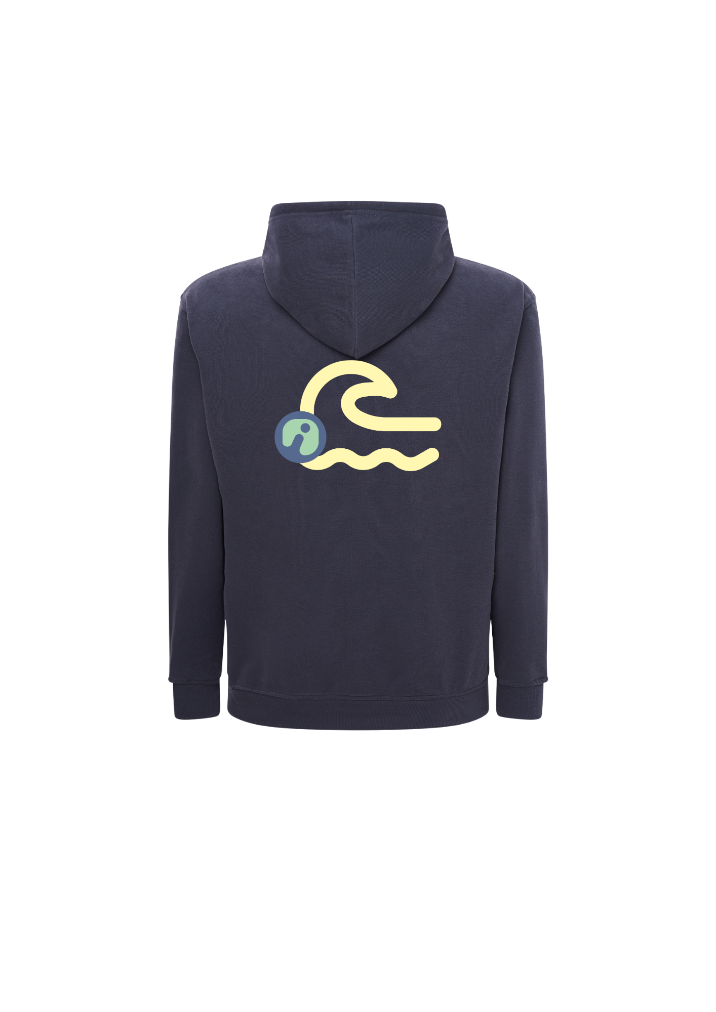 Sudadera con capucha unisex de algodón orgánico (sin felpa interior) - Imagen 2