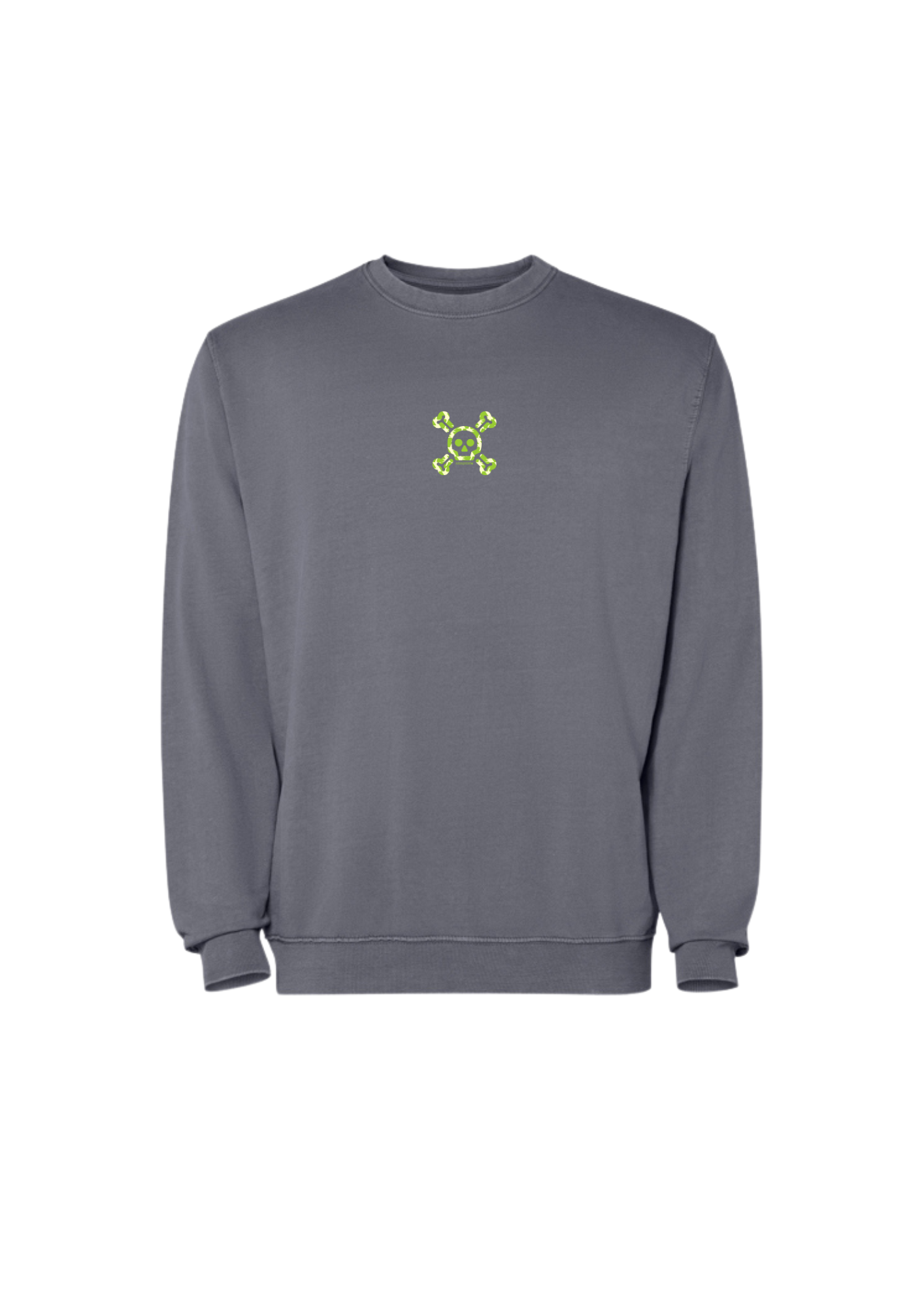 Sudadera unisex de algodón orgánico efecto lavado (sin felpa interior) - Imagen 2