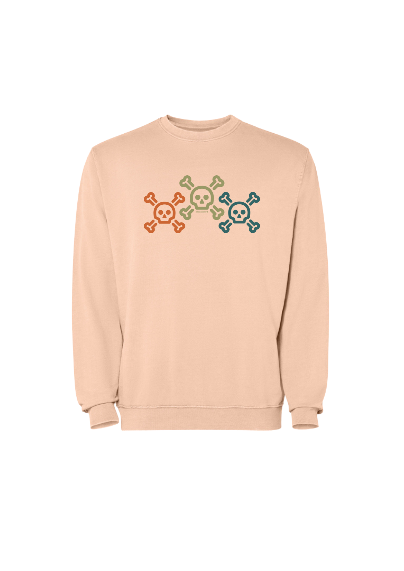 Sudadera unisex de algodón orgánico efecto lavado (sin felpa interior) - Imagen 5