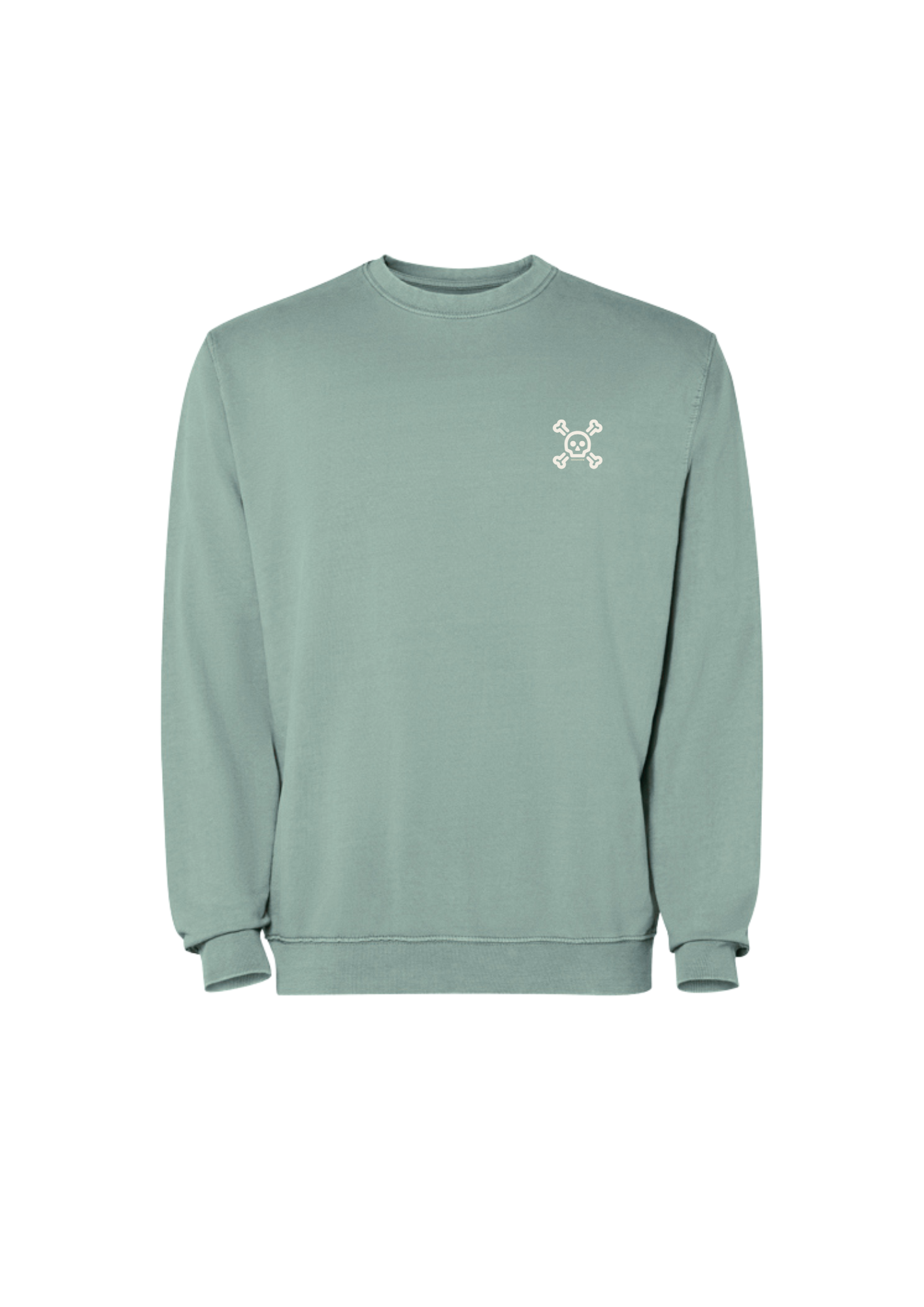 Sudadera unisex de algodón orgánico efecto lavado (sin felpa interior) - Imagen 5