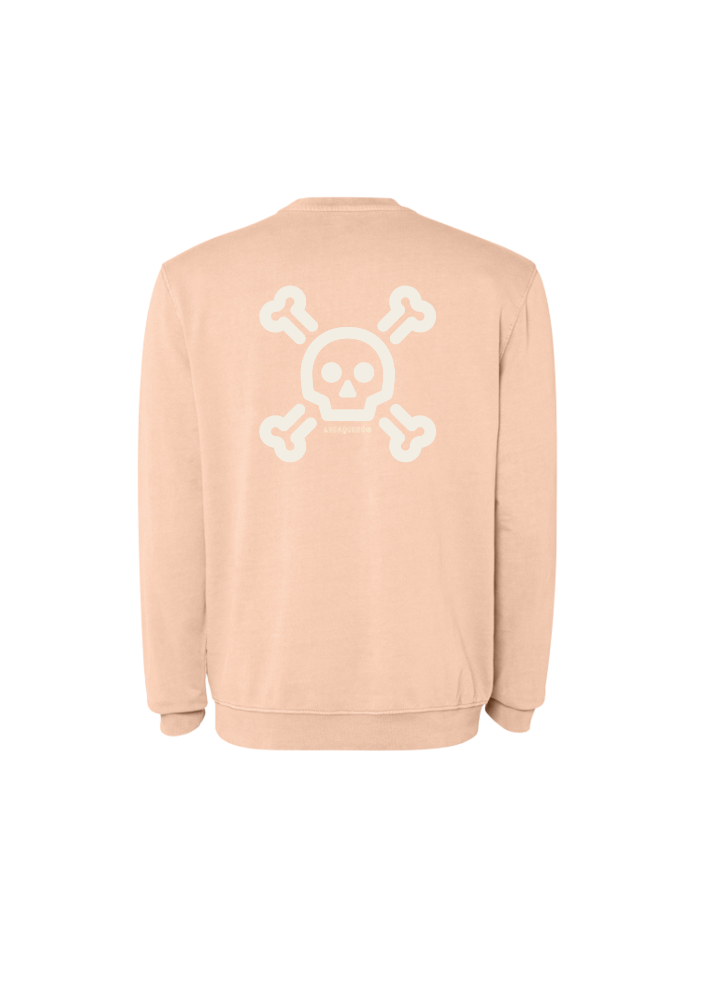 Sudadera unisex de algodón orgánico efecto lavado (sin felpa interior) - Imagen 3