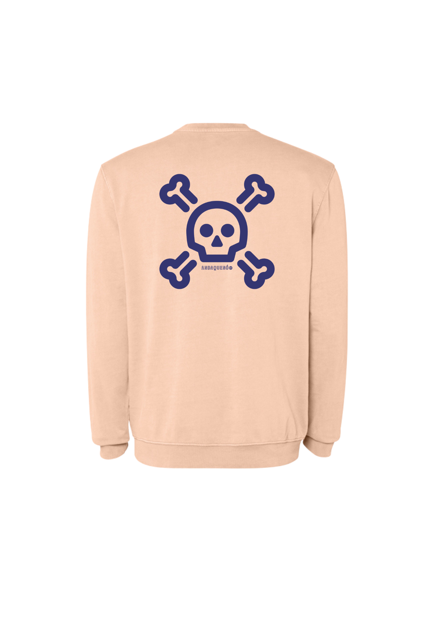 Sudadera unisex de algodón orgánico efecto lavado (sin felpa interior) - Imagen 2