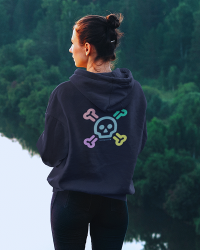 Sudadera con capucha unisex de algodón orgánico (sin felpa interior)