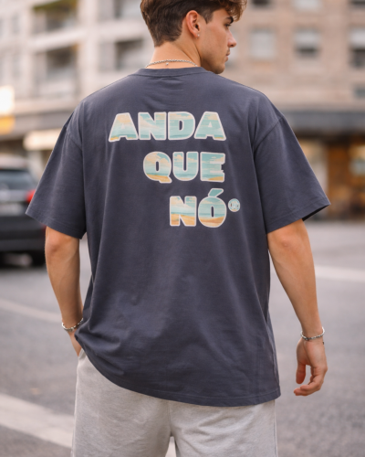 Camiseta Oversize Relaxed FIT de manga corta · 100% algodón orgánico · 200 g