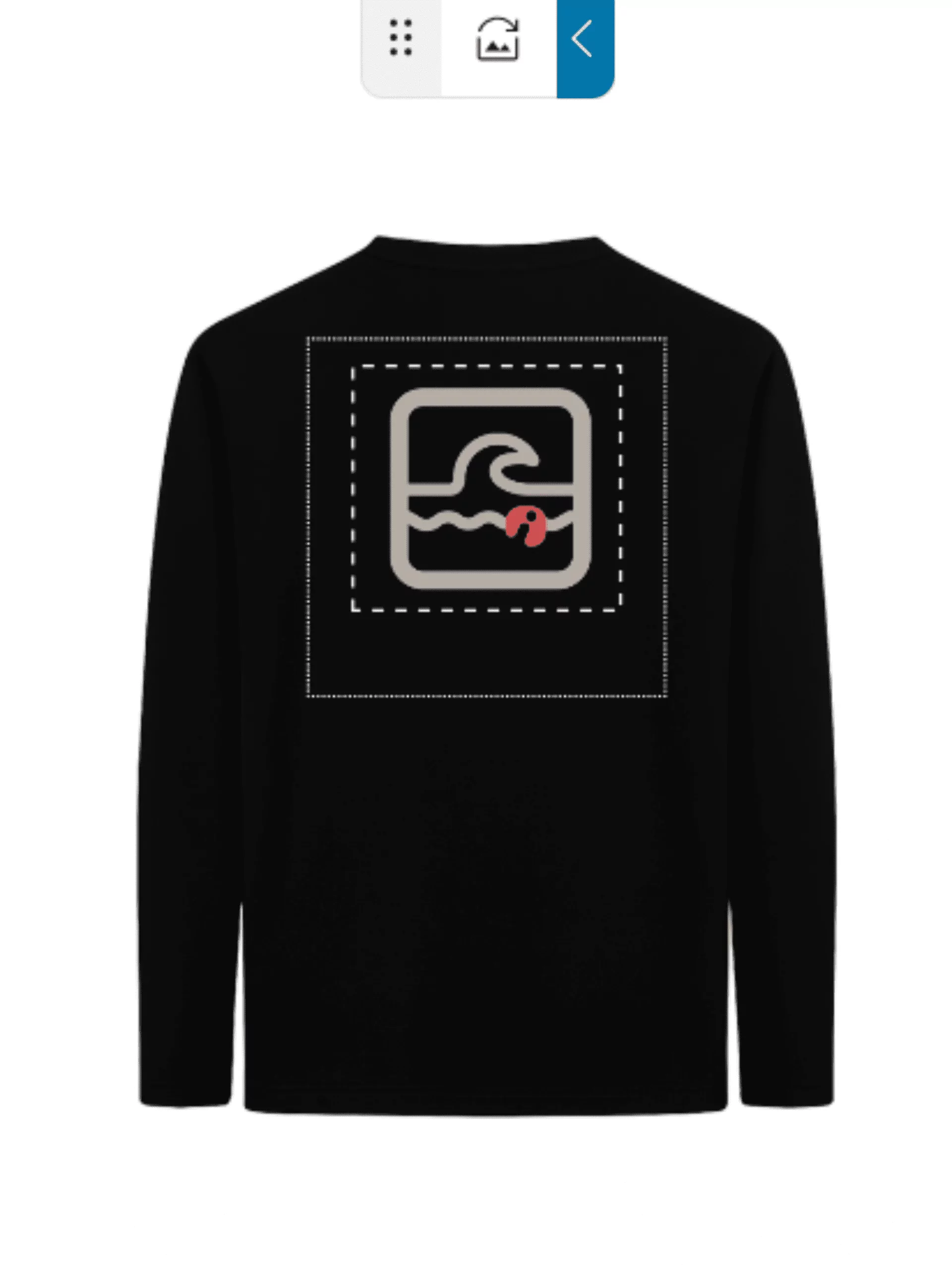 Camiseta manga larga PERSONALIZABLE sostenible unisex ANDAQUENÓ®