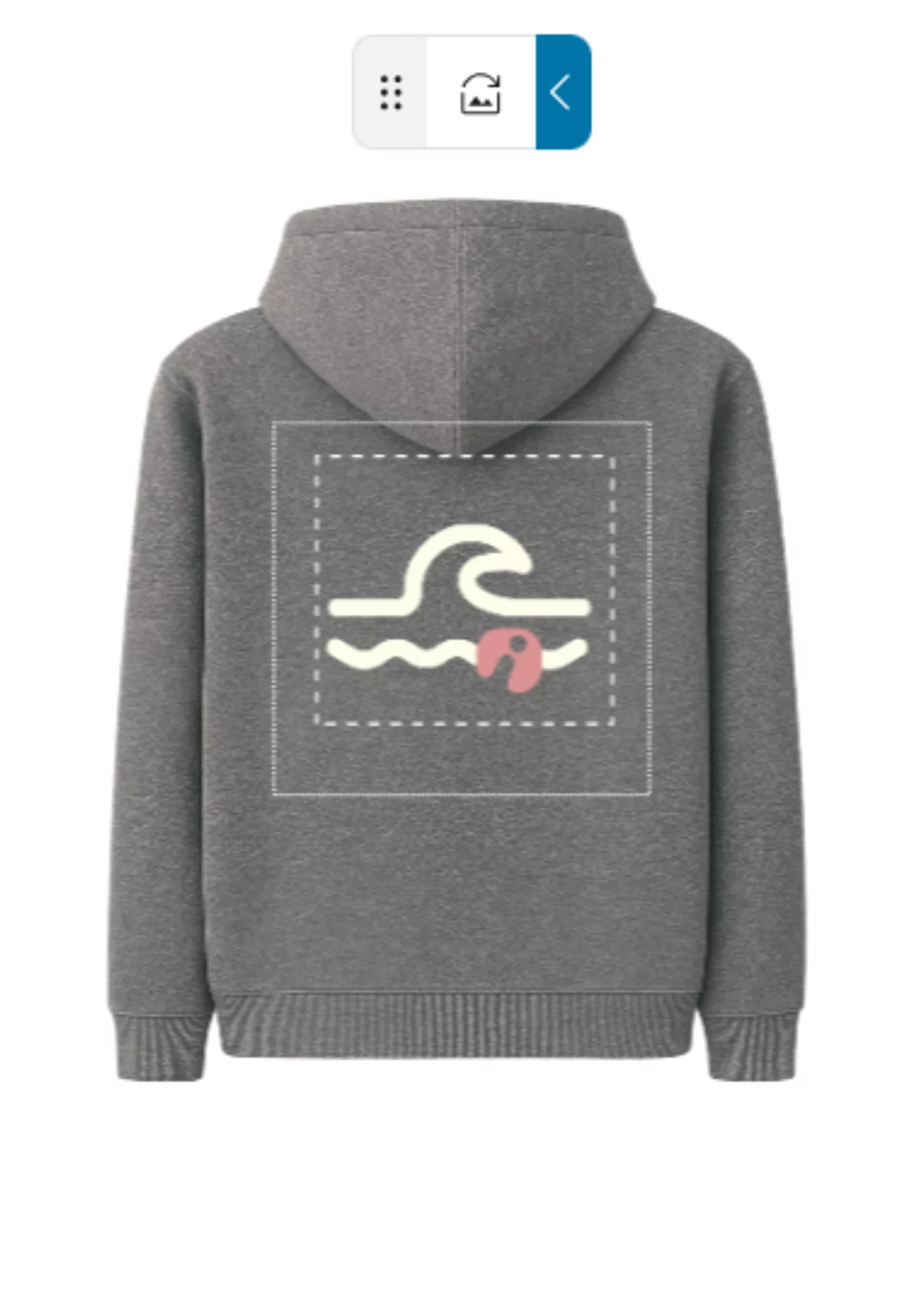 Sudadera con cremallera PERSONALIZABLE sostenible unisex ANDAQUENÓ®