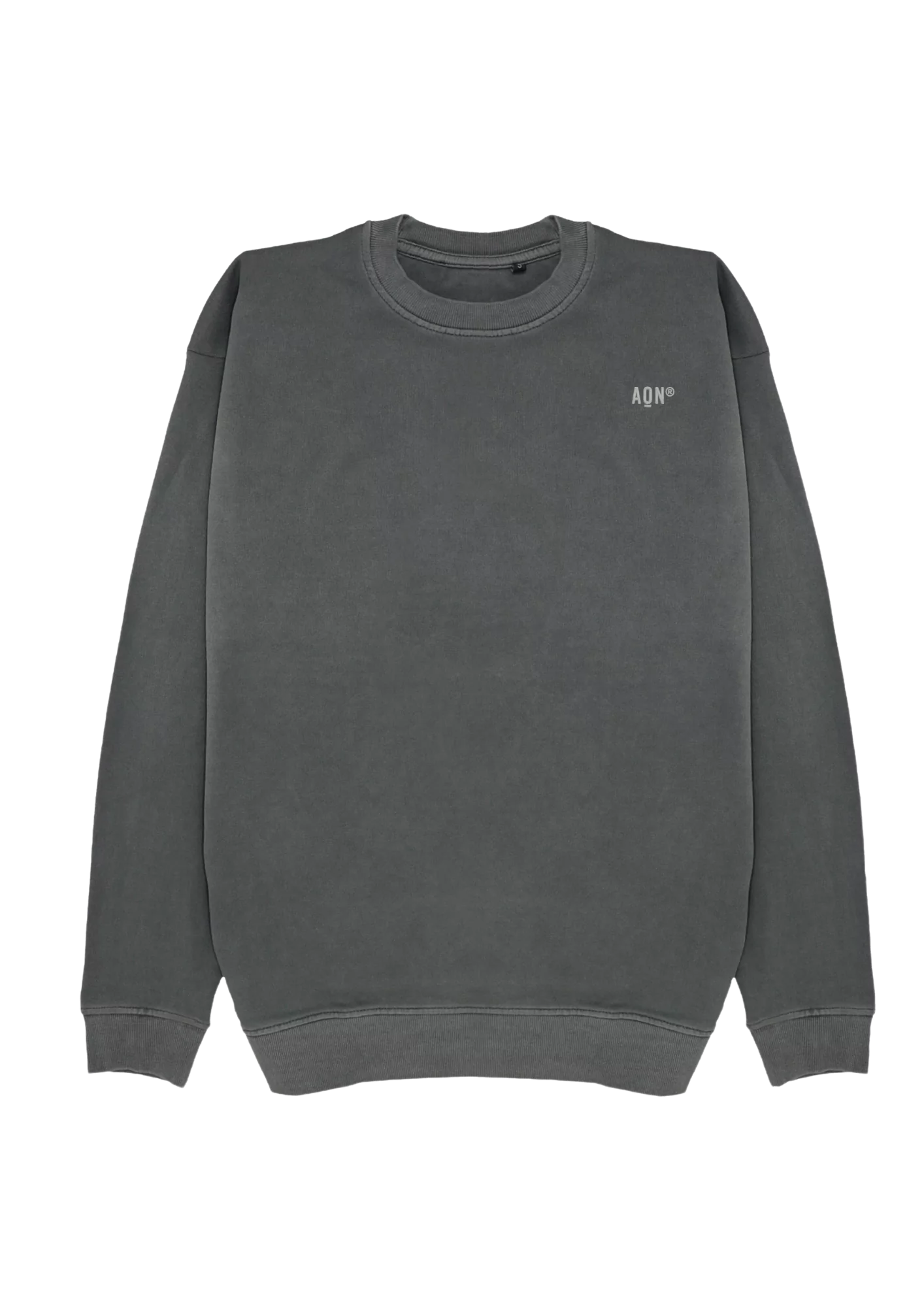 Sudadera cápsula ANDAQUENÓ® – TODO CAMBIA | Stone Wash · Algodón orgánico 100% hecho en España