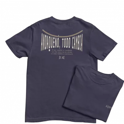 Camiseta Sostenible unisex hecha en España 100% algodón orgánico