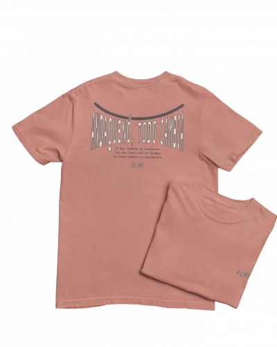 Camiseta Sostenible unisex hecha en España 100% algodón orgánico