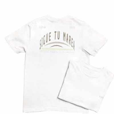 Camiseta Sostenible unisex hecha en España 100% algodón orgánico