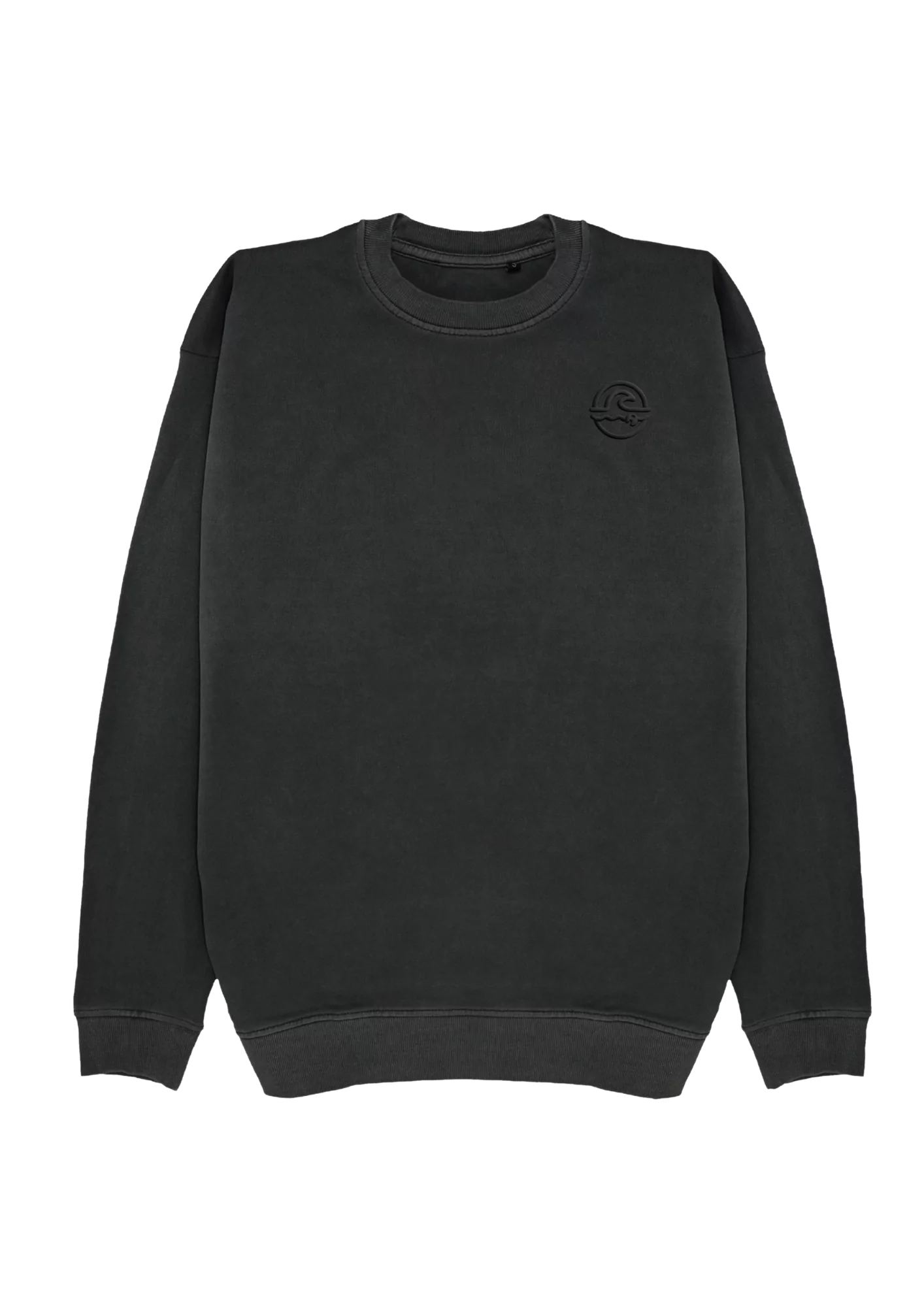 Sudadera unisex sostenible premium oversize 100% algodón orgánico con efecto vintage – hecha en España